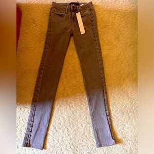 NWT Victoria Beckham gray jeans